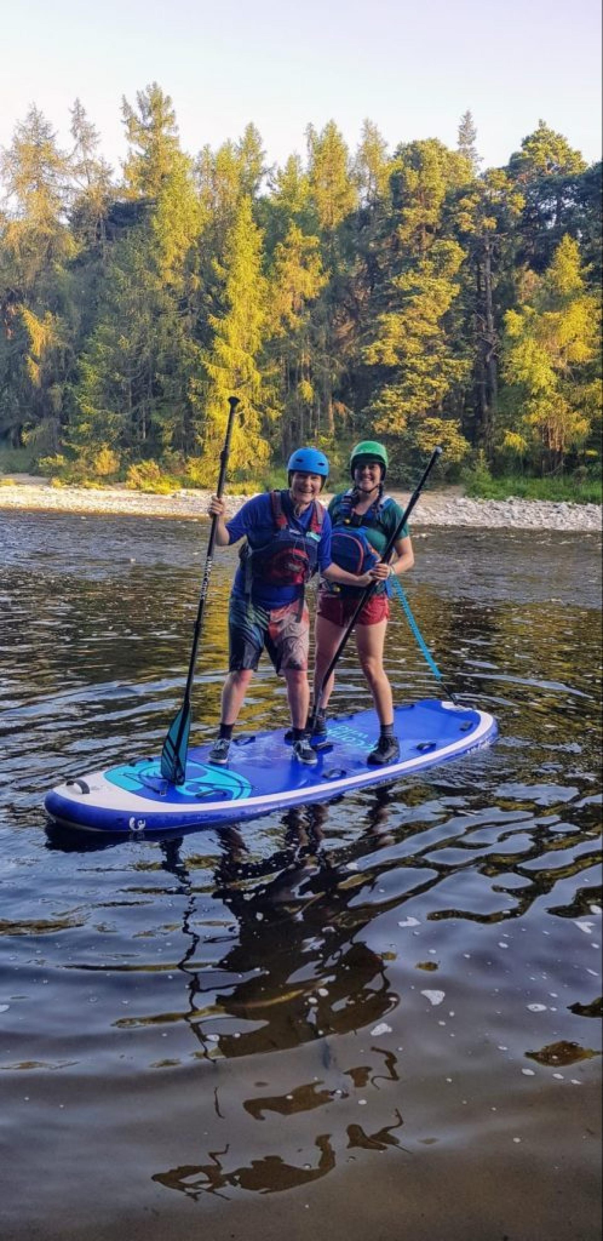 Julie and Nicky of Paddling with Pride