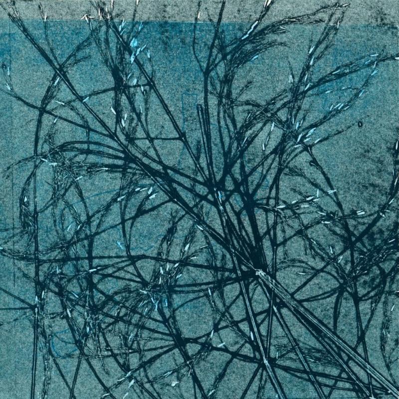 Image of artwork created by Isabel McLeish - grasses