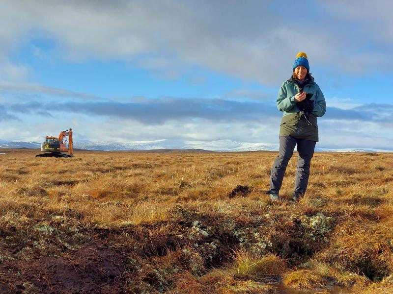 Daisy Whytock, CNPA Peatland ACTION Project Officer