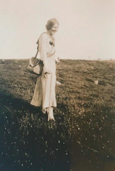 Nan Shepherd out walking