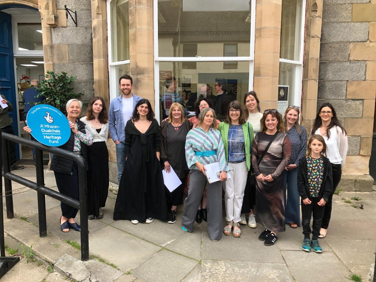 A group of artists from the Cairngorms Creatives
