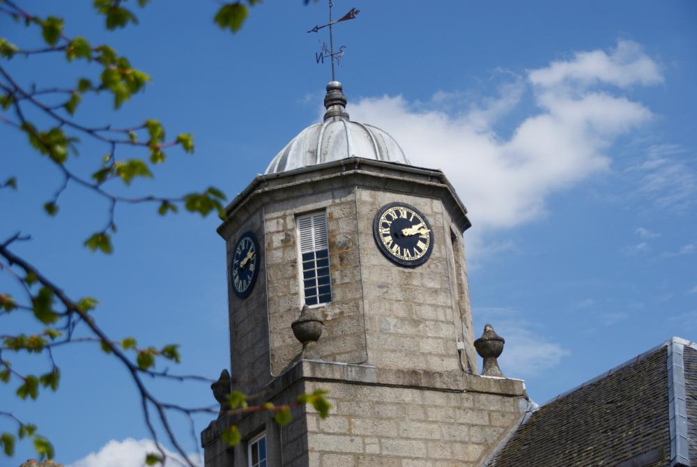 Clock tower in Grantown-on-Spey