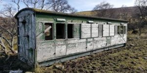 An old railway carriage