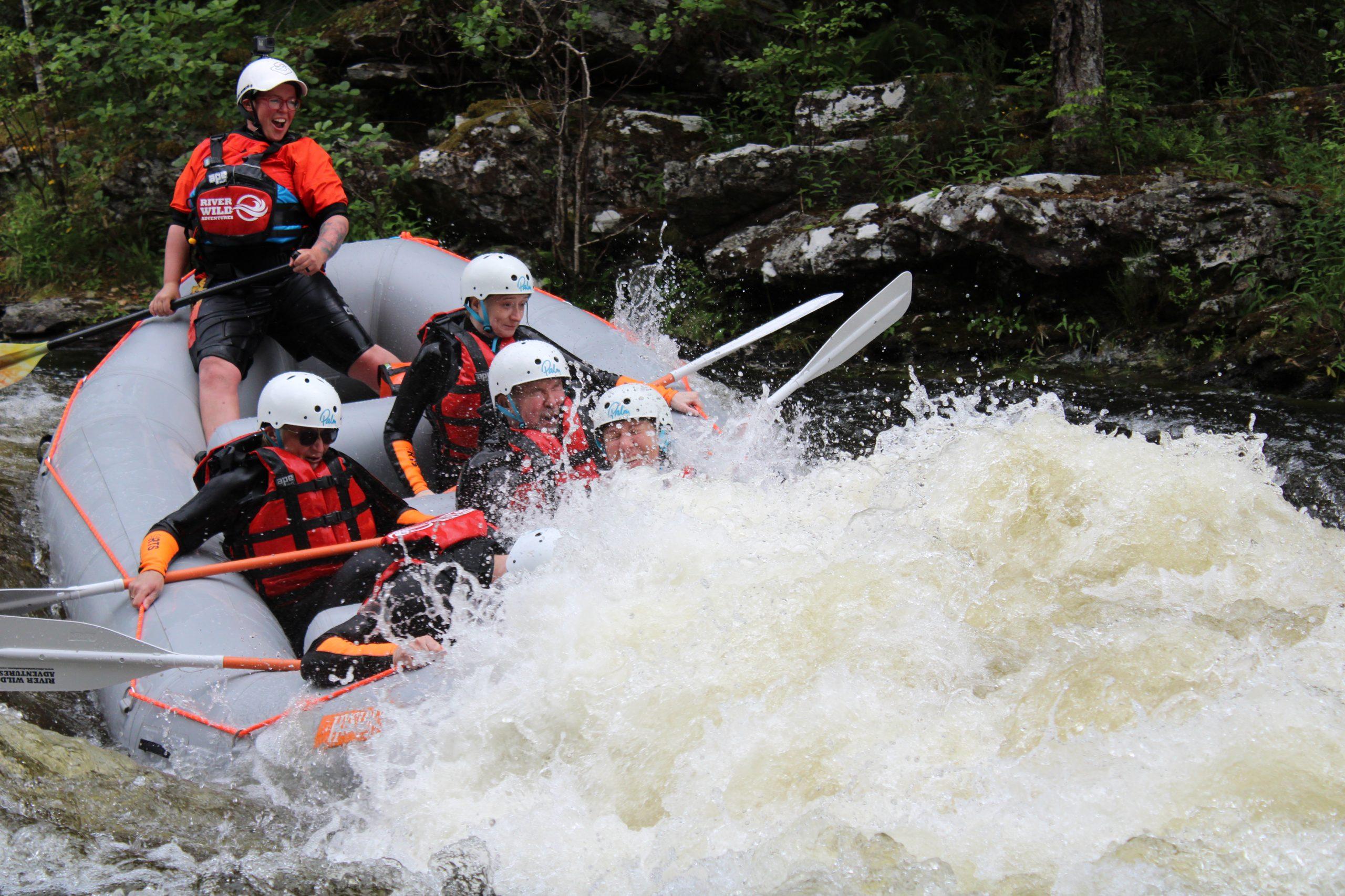 Bonnie on a River Wild Adventures white water adventure
