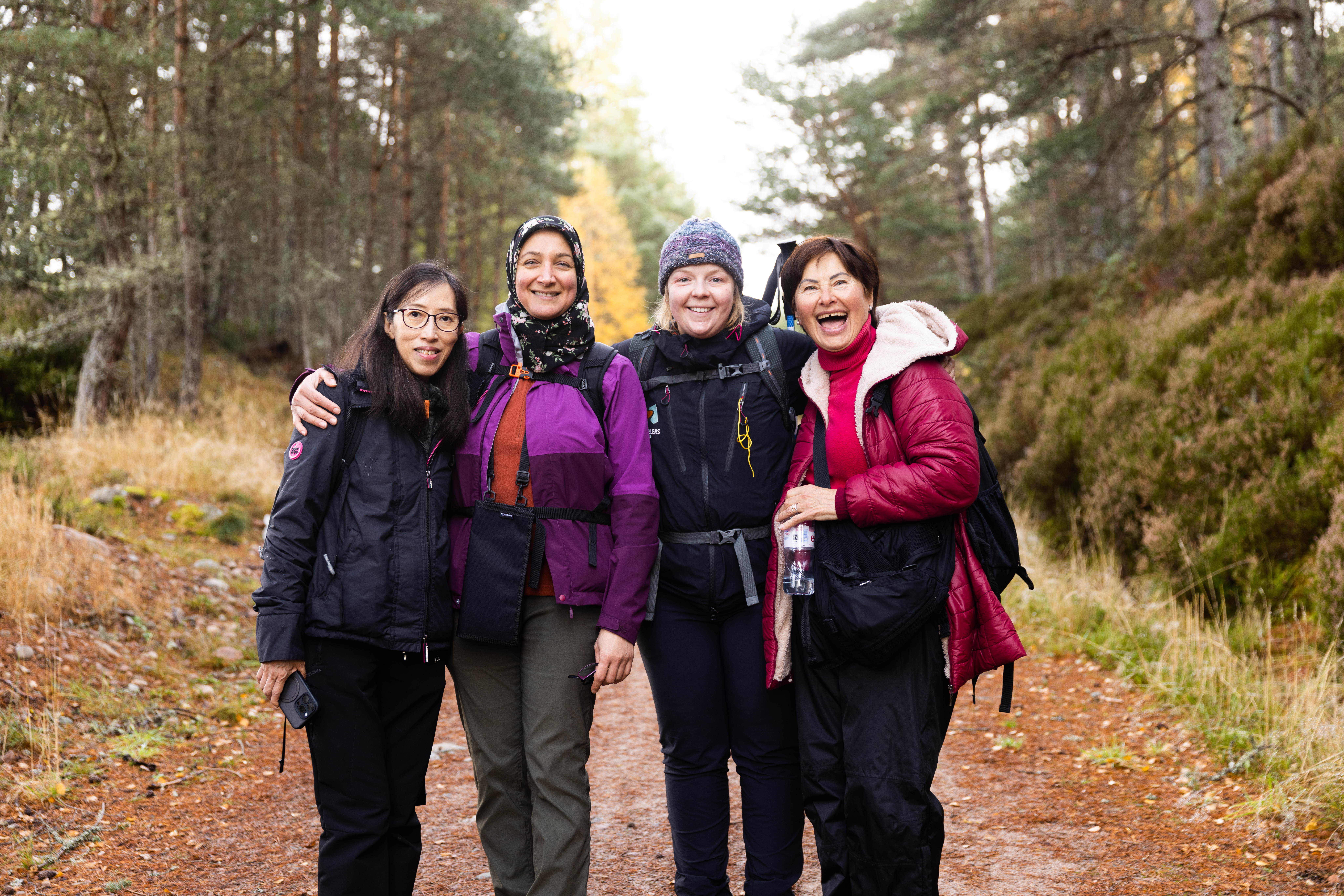 Group from the Community Champion Scheme in the Cairngorms
