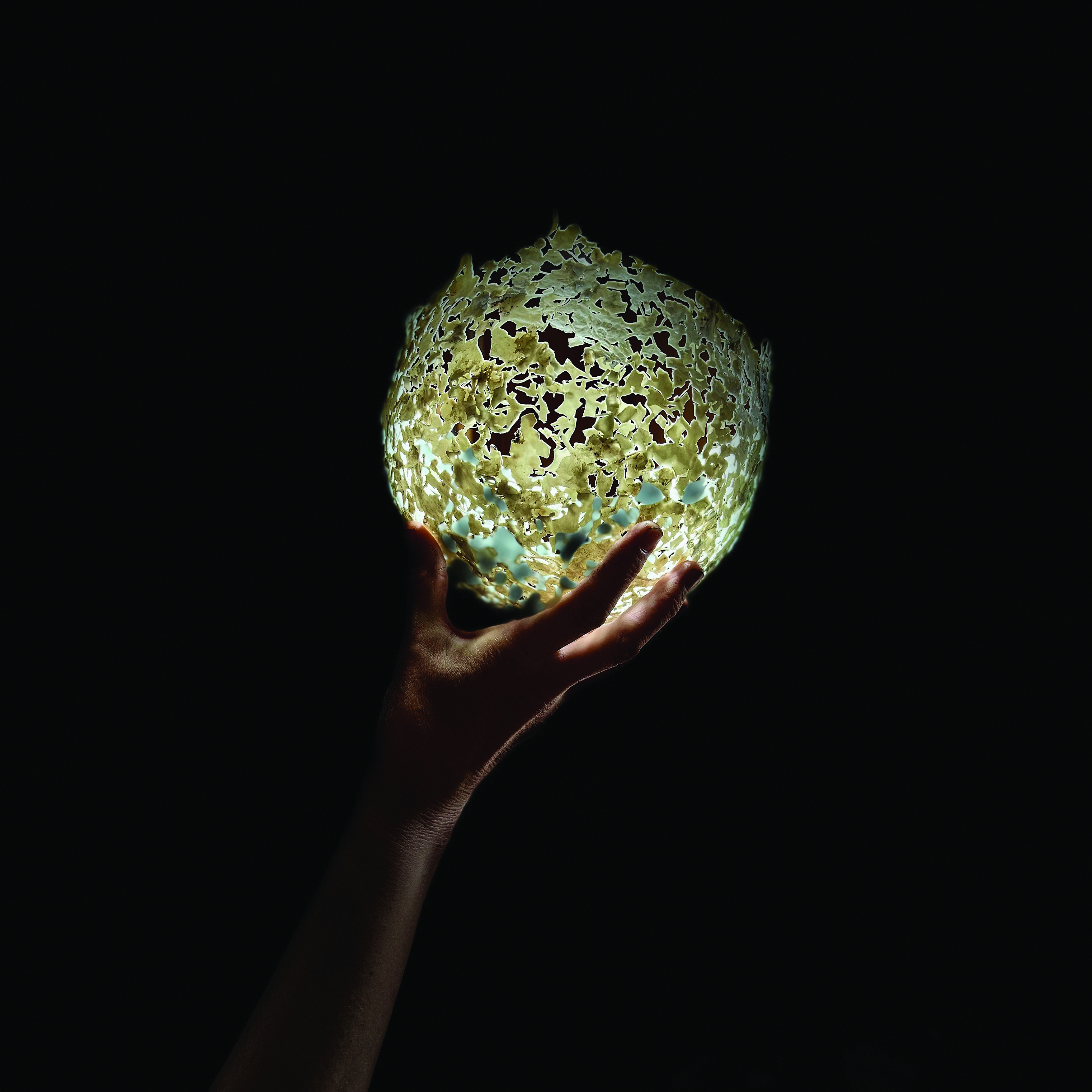 World Hand, sculpture by Clare Waddle