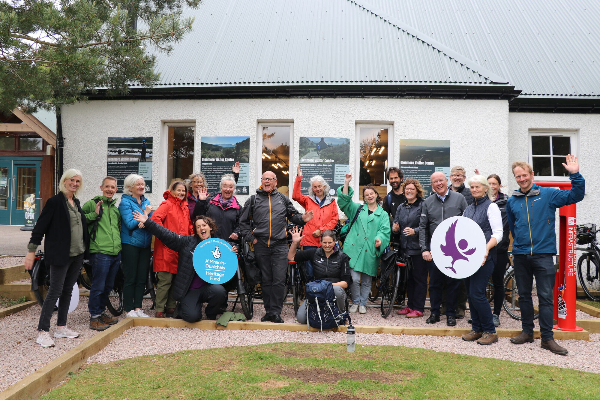 The National Lottery Heritage Fund and staff visit