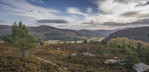  Braemar landscape, looking towards Ballater.