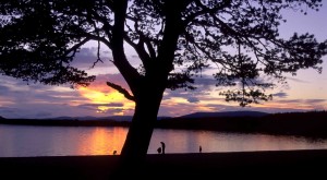 GPL 2017 - Sunset at Loch Morlich, Glen More Inverness-shire
