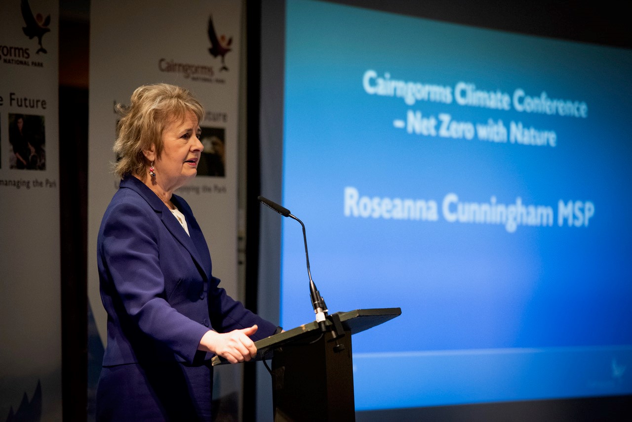 Roseanna Cunningham opens Cairngorms Climate Conference “Net Zero with ...